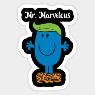 MR. MARVELOUS Sticker